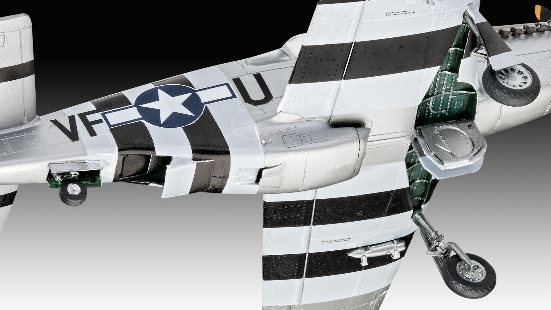Revell Model Set Combat Set Messerschmitt Me262 & P-51B Mustang 1/72