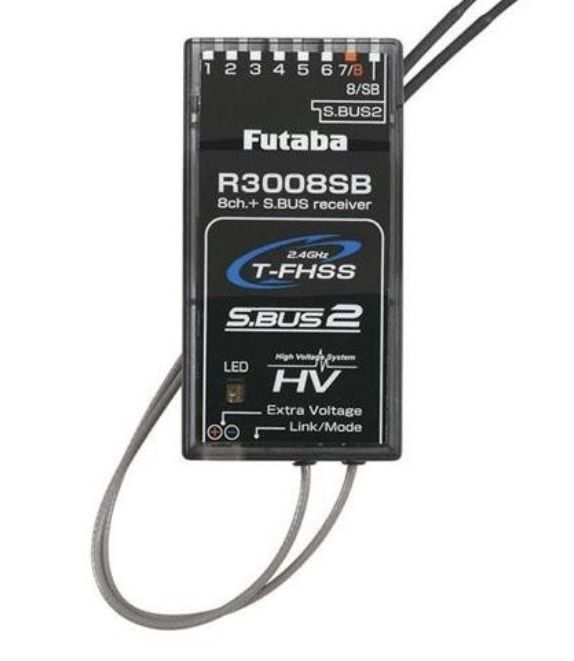 Futaba 6K V3S 2.4GHz 6 Kanaals Zenderset Mode 2 met R3008SB Ontvanger T-FHSS / S-FHSS