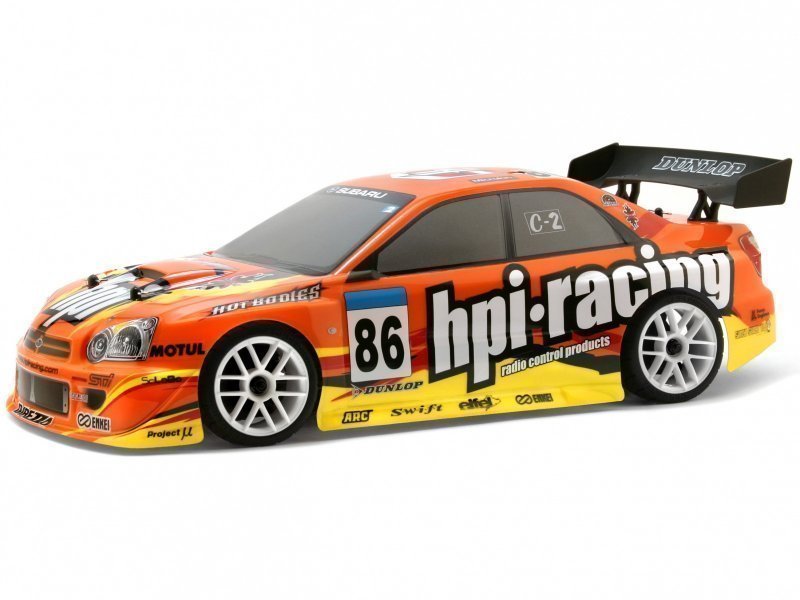 HPI Racing Impreza Clear Body 200mm 1/10