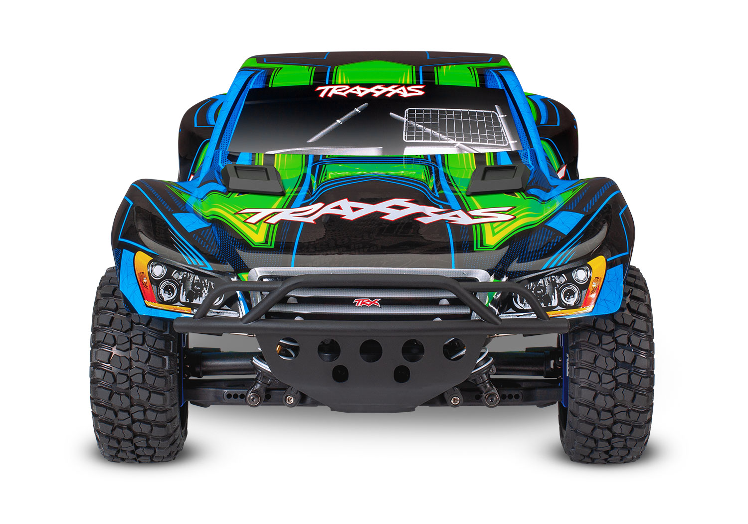 Traxxas Slash 4X4 Ultimate LCG VXL TQi TSM Short course Truck 1/10 Green