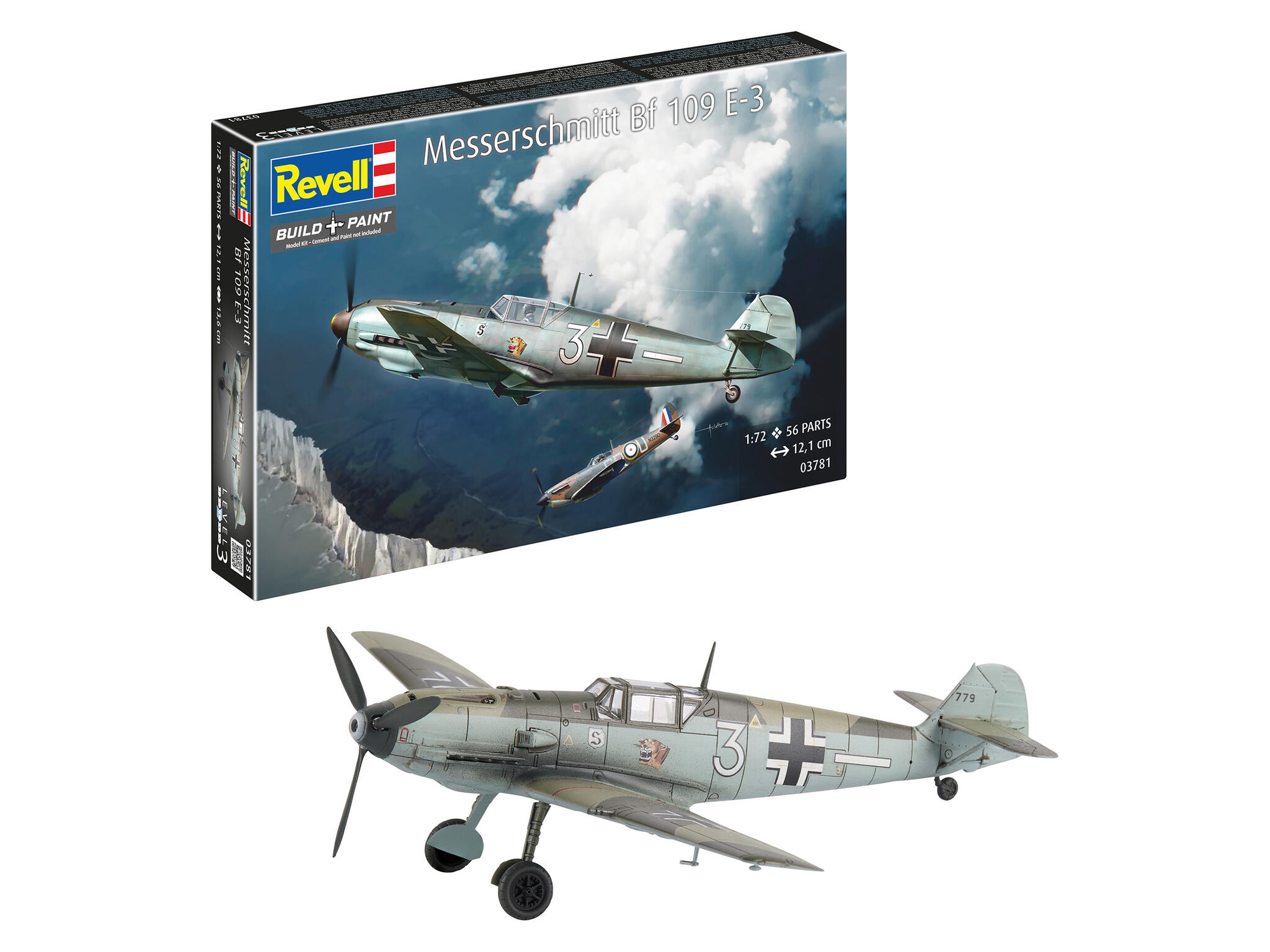 Revell Messerschmitt Bf109E-3 1/72