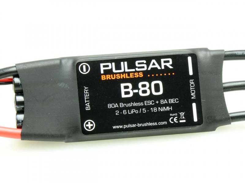 Pulsar B-80 Brushless ESC