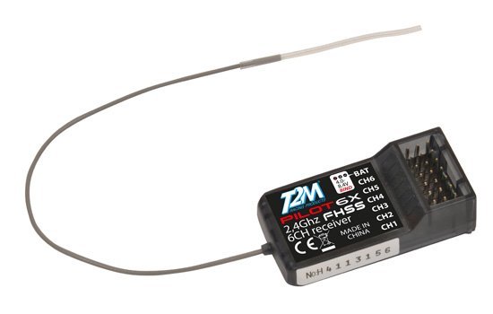 T2M Pilot 6X FHSS 2.4GHz 6 kanaals Zenderset Mode 2