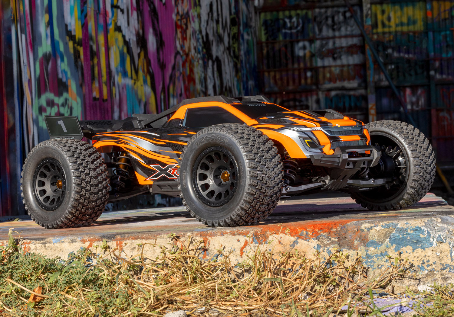 Traxxas XRT 4WD 8S Brushless 1/5 Race Truck RTR TQi TSM 30+ Volts Orange