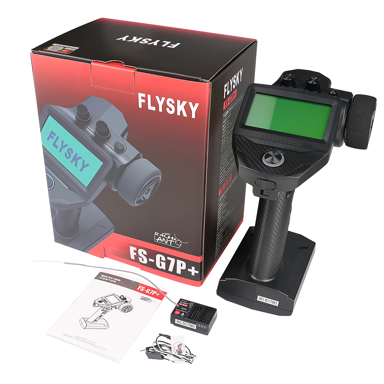 Flysky FS-G7P+ Zenderset 10 Kanalen met Ontvanger FS-R11P