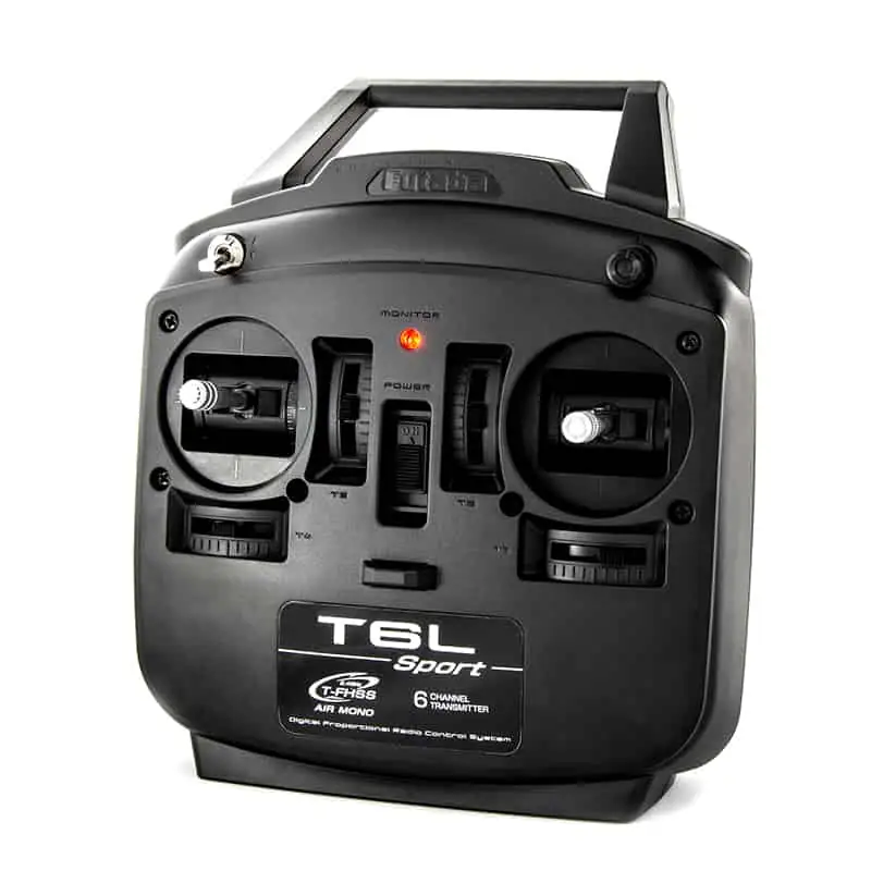 Futaba 6L Sport 6 Kanaals 2.4GHz afstandsbediening met R3106GF ontvanger T-FHSS Air Mono Mode1
