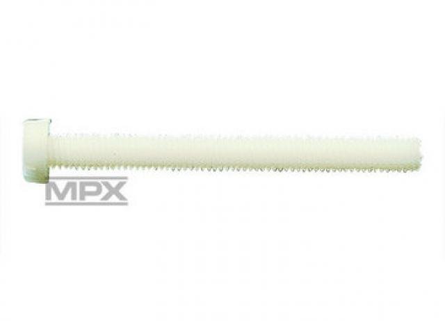 Multiplex Kunststof Schroef M4X18 (10)