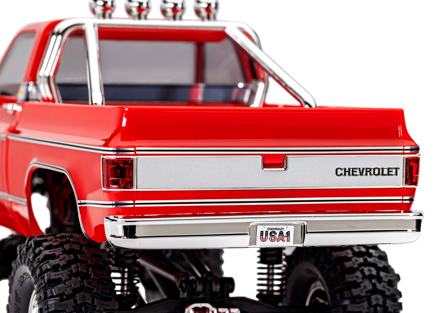 Traxxas TRX-4M High Trail 1979 Chevrolet K10 Truck 4WD Electric Scale and Trail Crawler with TQ 1/18 Blue