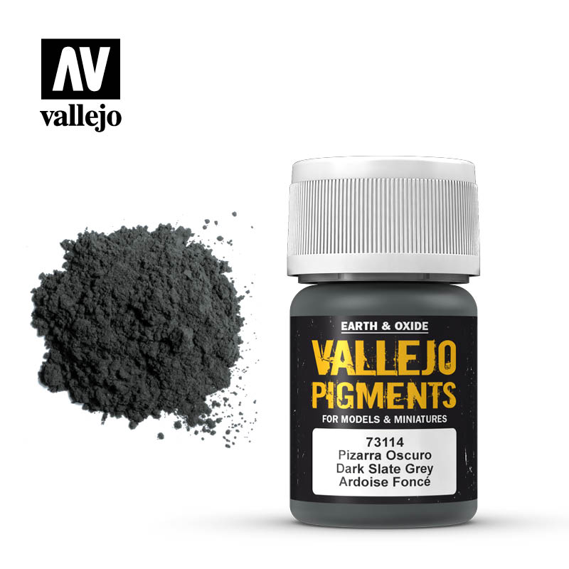 73114 Vallejo Pigment Dark Slate Grey 35ml