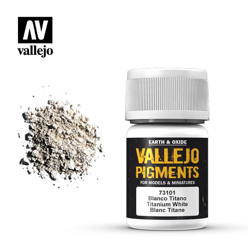 73101 Vallejo Pigment Titanium White 35ml