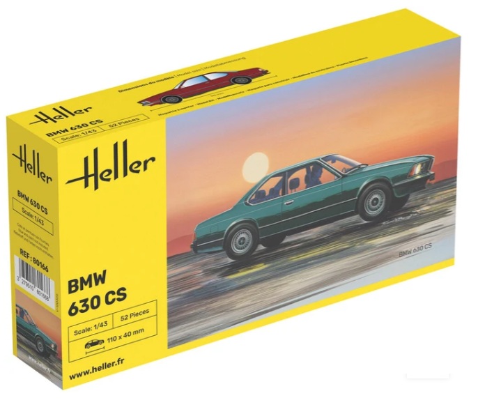 Heller BMW 630 CS 1/43