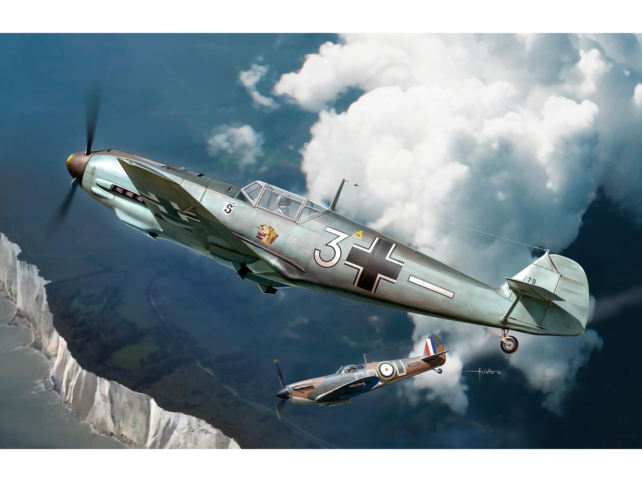 Revell Messerschmitt Bf109E-3 1/72