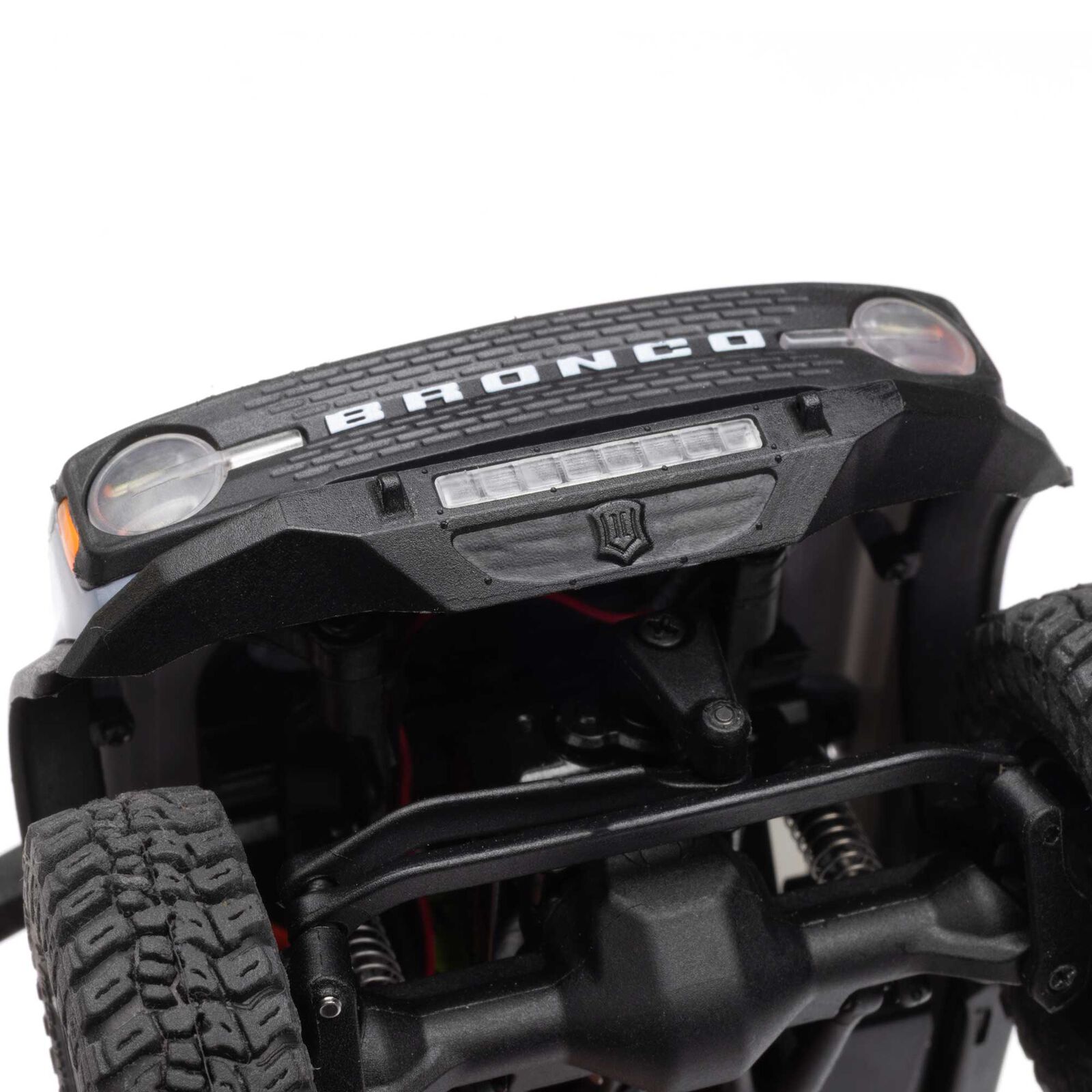 Axial SCX30 Ford Bronco 4X4 RTR Brushed Rock Crawler (Battery & Charger Included) Gray 1/30