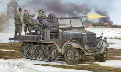 Trumpeter German Sd.Kfz. 6 2 3.7cm Flak 37 auf Selbstfahrlafette 1/35