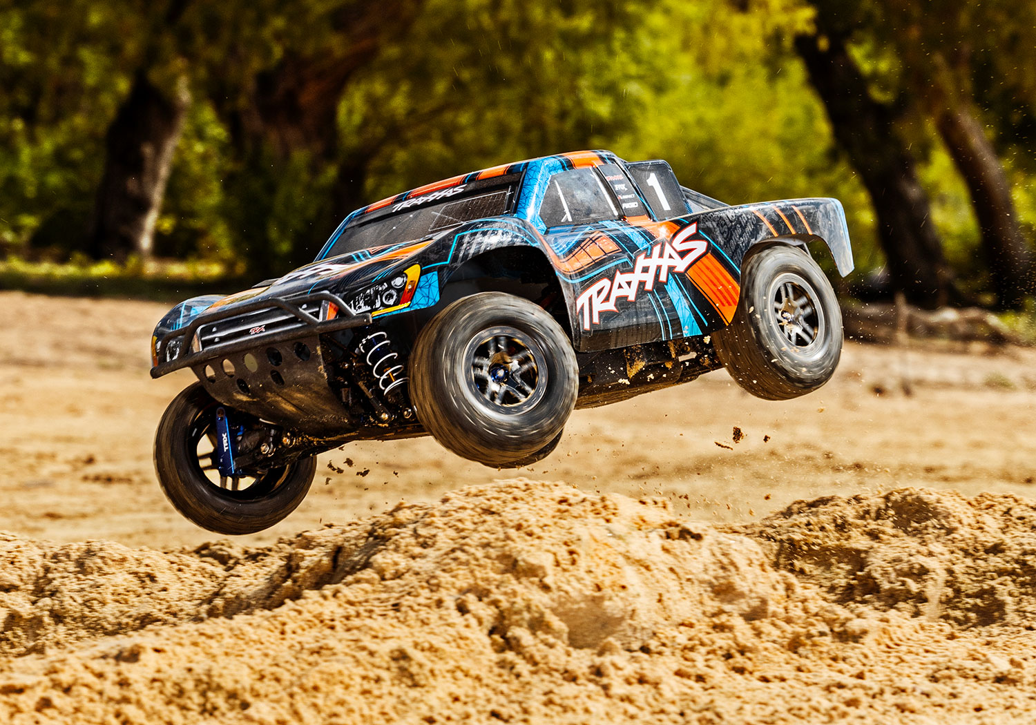 Traxxas Slash 4X4 Ultimate LCG VXL TQi TSM Short course Truck 1/10 Orange