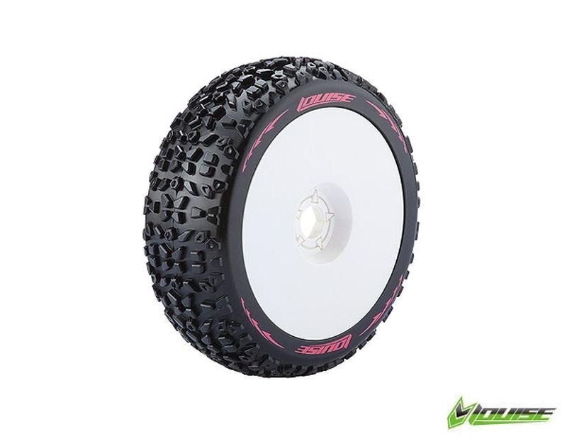 Louise RC B-Mazinger Soft 1/8 Buggy Off-Road Banden 17mm Hex (2)