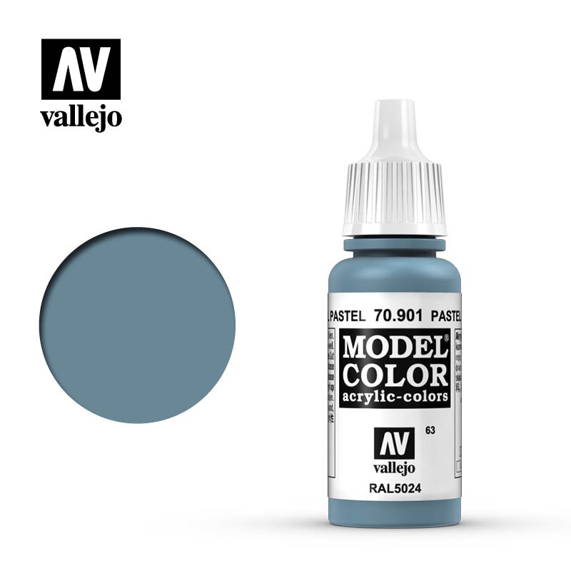 70901 Vallejo Pastel Blue Model Color 17ml