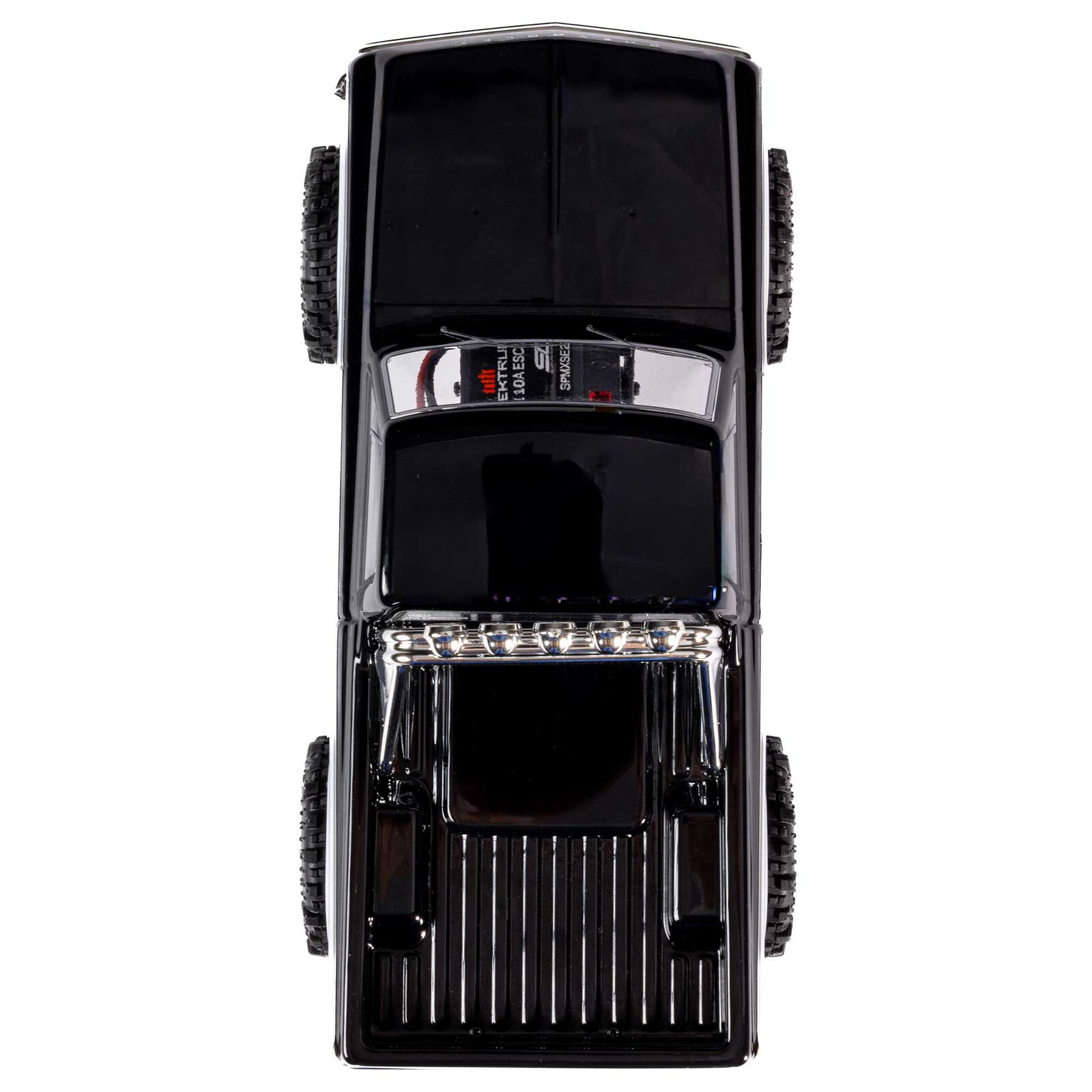 Axial SCX24 1967-1972 Chevrolet C10 4WD Truck Brushed RTR Black/White 1/24