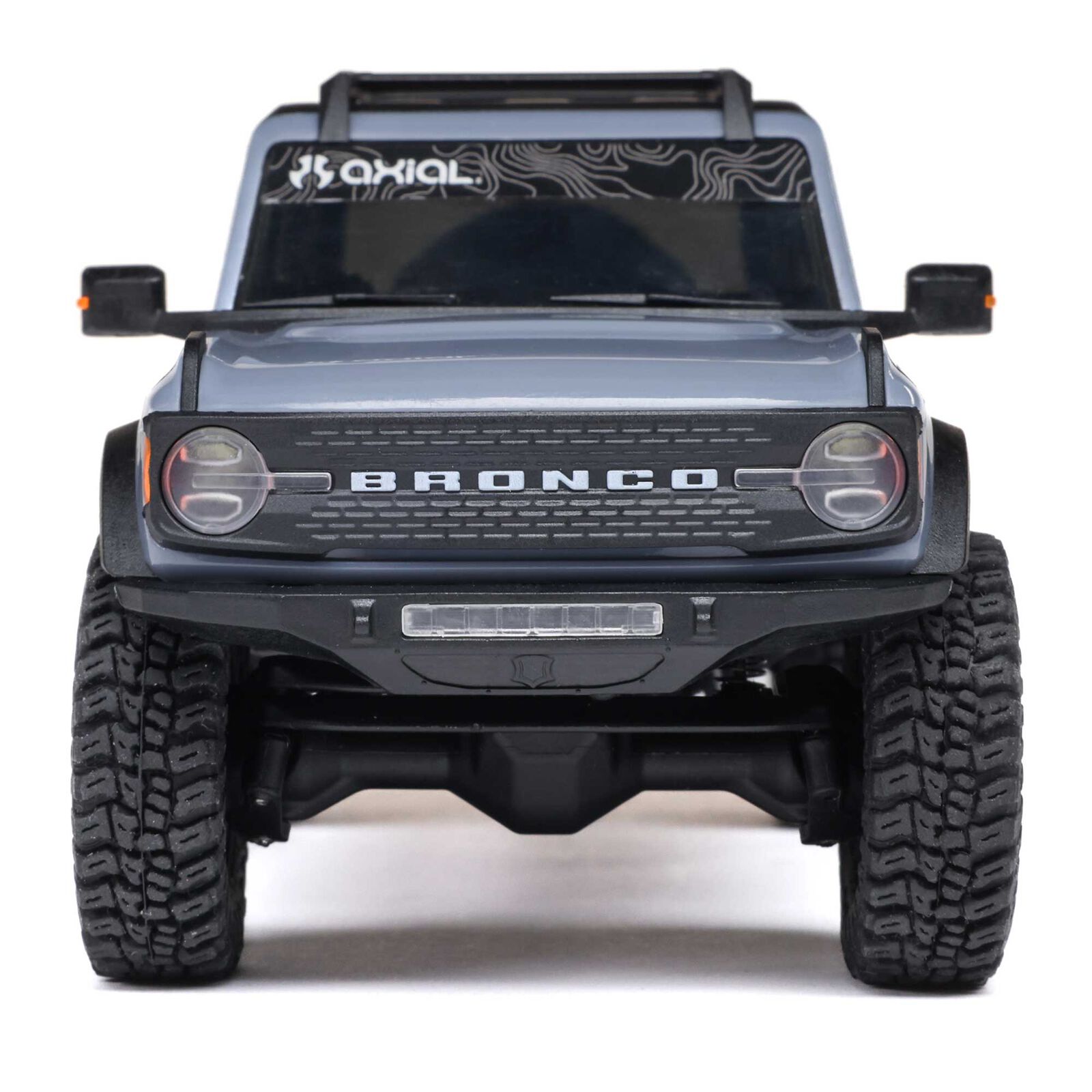 Axial SCX30 Ford Bronco 4X4 RTR Brushed Rock Crawler (Battery & Charger Included) Gray 1/30