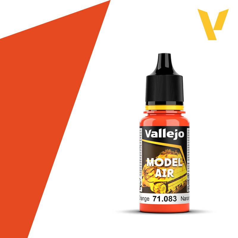 71083 Vallejo Orange Model Air 18ml