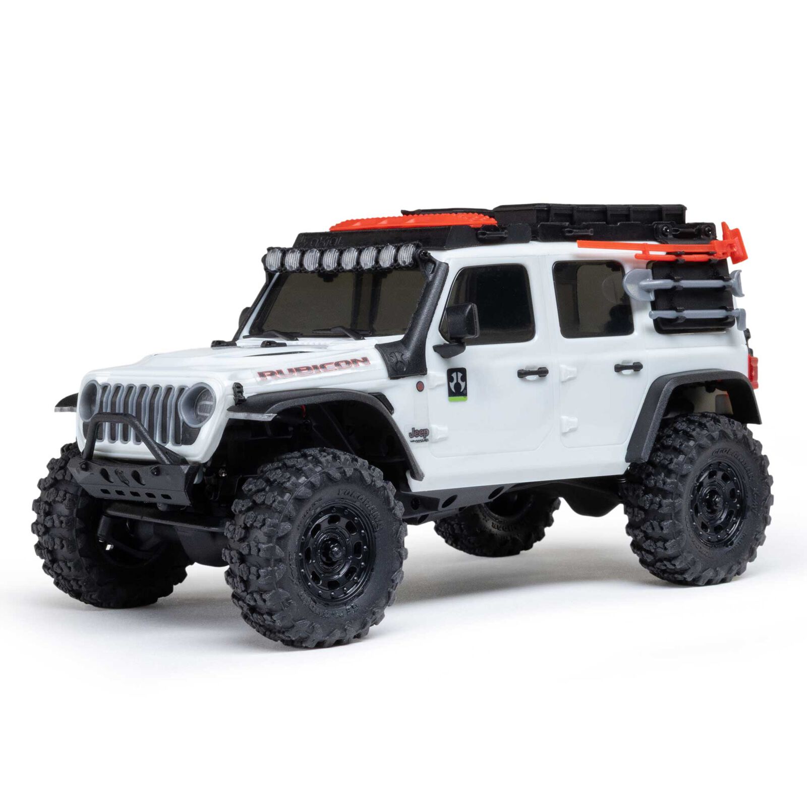 Axial SCX30 Jeep Wrangler JLU 4X4 RTR Brushed Rock Crawler (Battery & Charger Included), White 1/30
