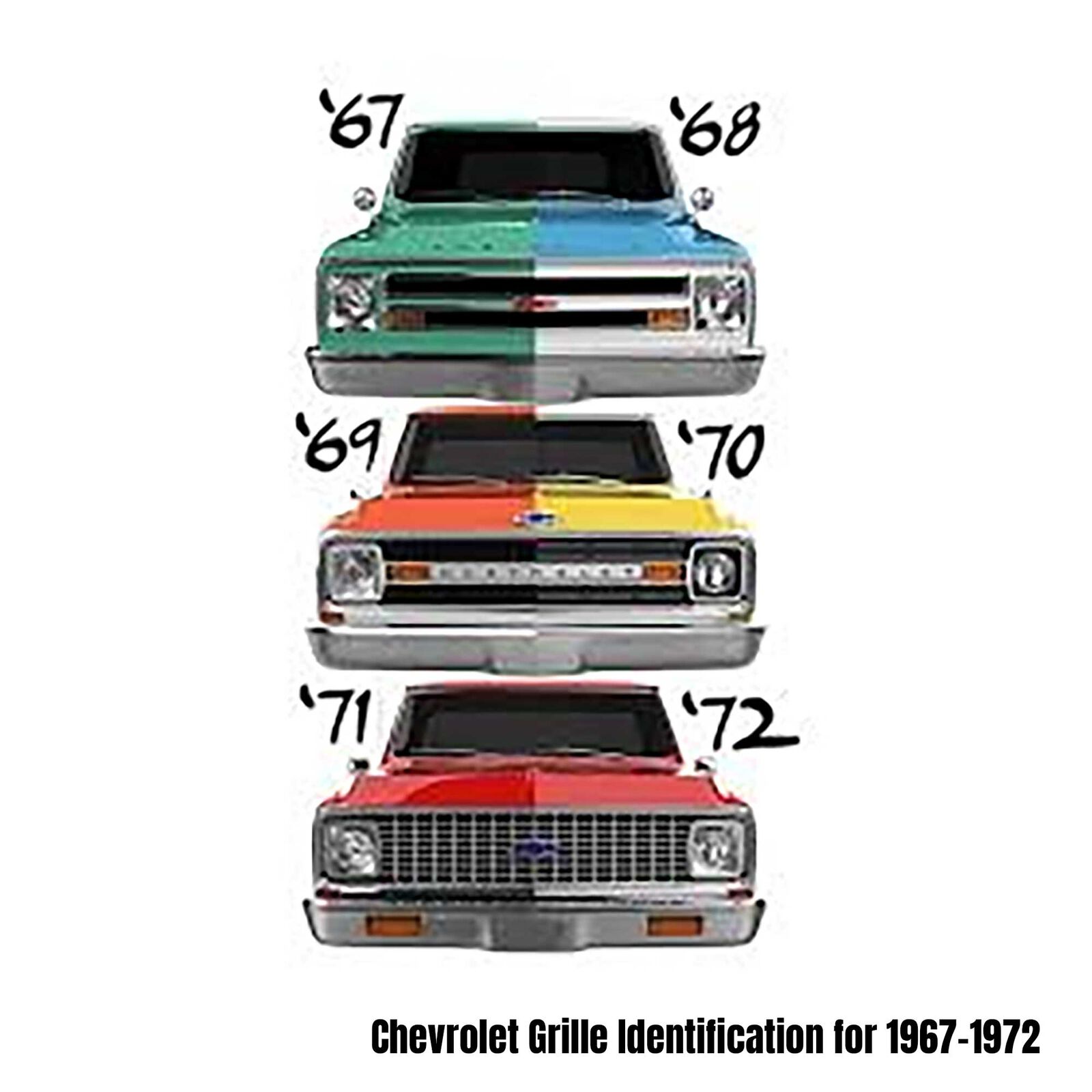 Axial SCX24 1967-1972 Chevrolet C10 4WD Truck Brushed RTR Black/White 1/24