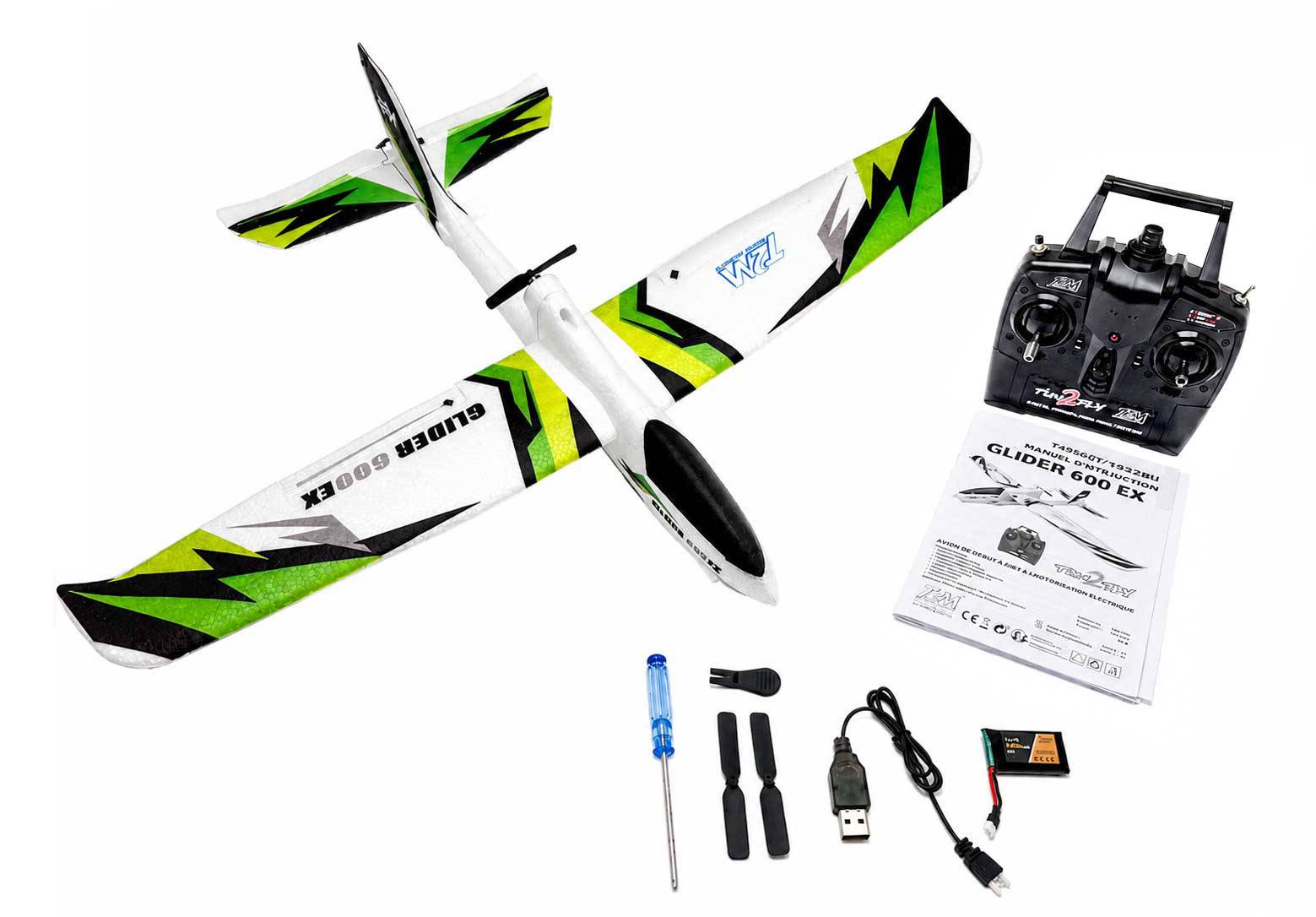 T2M Fun2Fly Glider 600 EX Ready to Fly Green