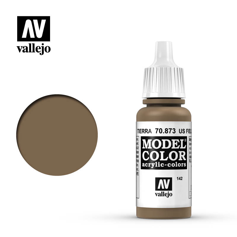 70873 Vallejo US Field Drab Model Color 17ml