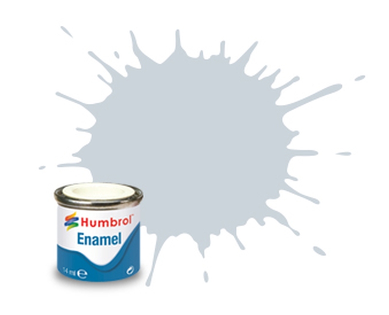 27002 Metalcote Polished Aluminium enamel metallic 14ml Humbrol