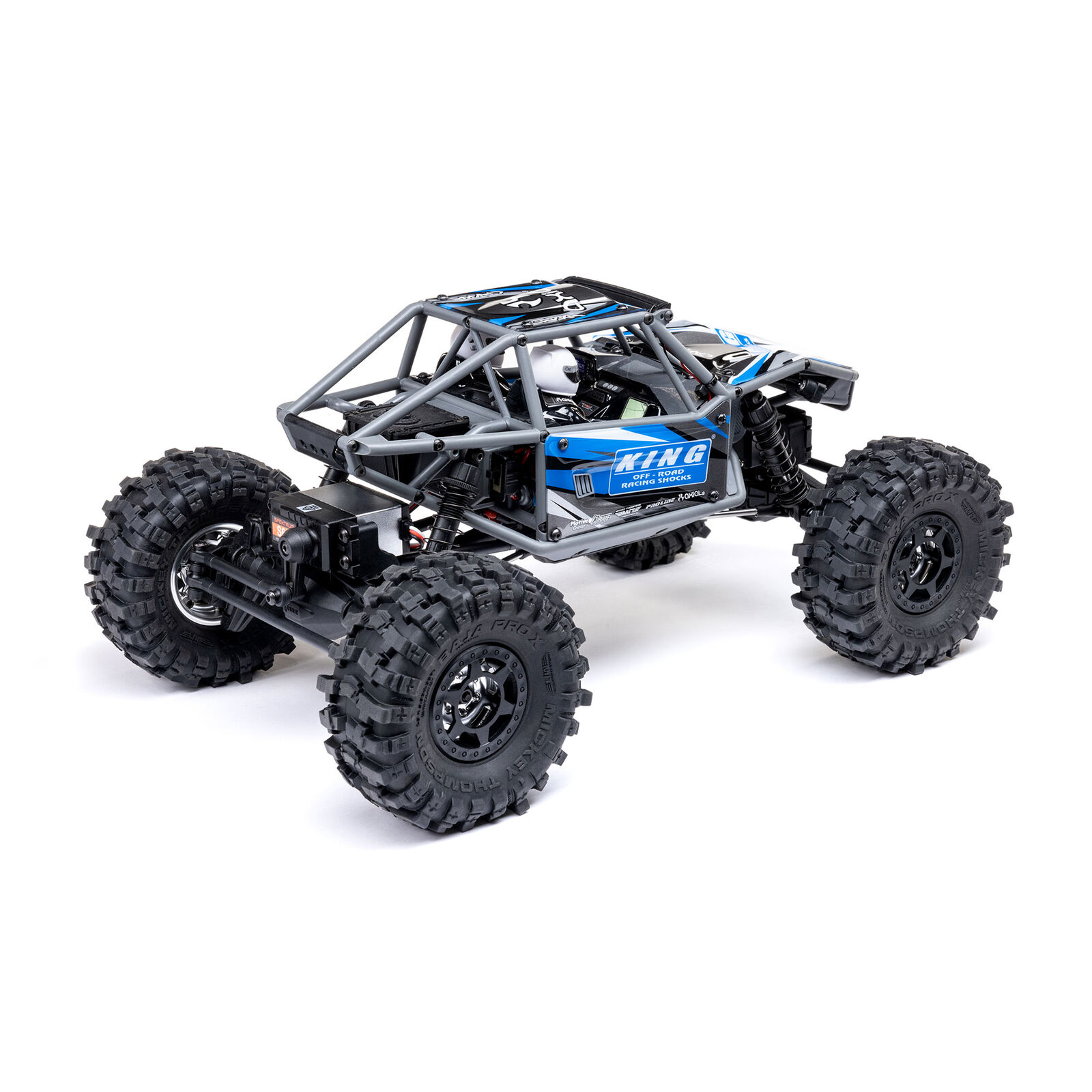 Axial UTB18 Capra 4WS 4X4 RTR Brushed Rock Crawler (Battery & Charger Included) Blue 1/18