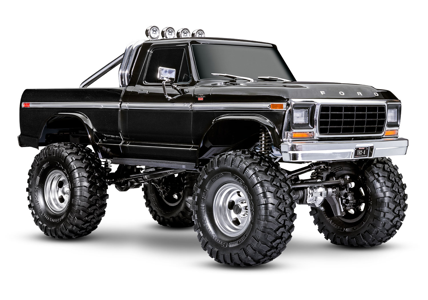 Traxxas TRX-4 Ford Ranger XLT 4WD High Trail Edition Black 1/10