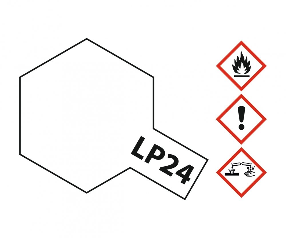 LP24 Potje Semi Gloss Clear satin 10ml Tamiya