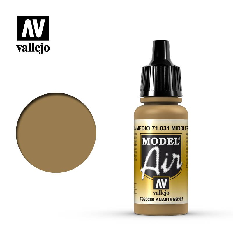 71031 Vallejo Middlestone Model Air 17ml