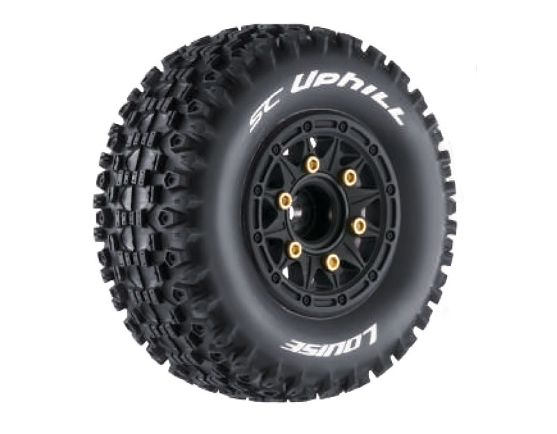 Louise RC SC Uphill 1/10 Short Course Tires Mounted (2)