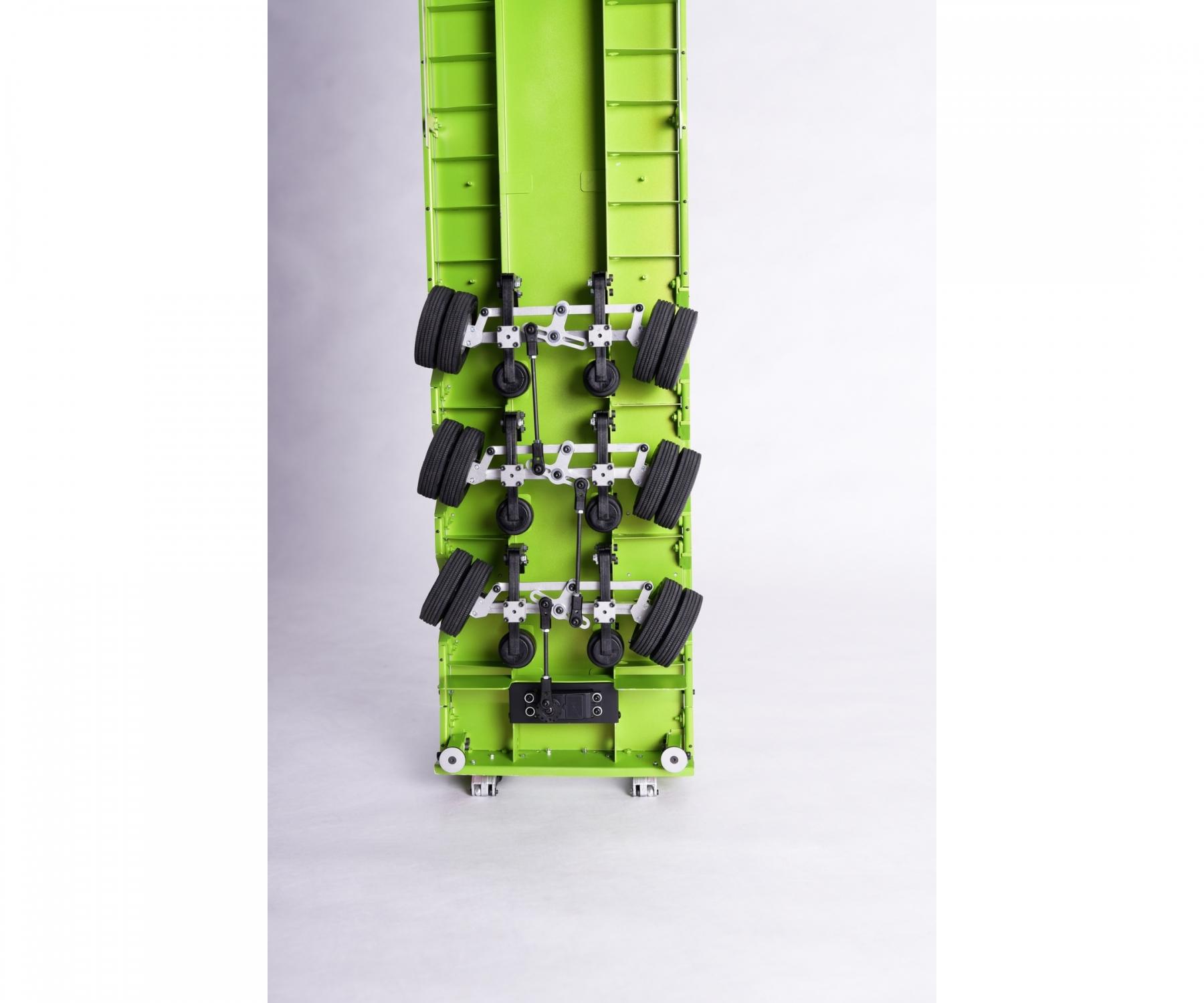 Carson Low loader Steered Axle 1/14 (1)