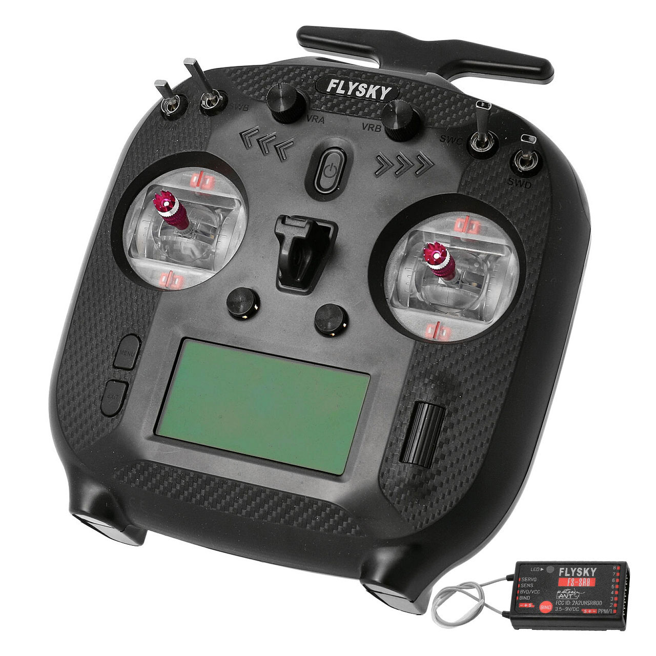 FlySky FS-ST8 Upgrade 8 Channel Transmitter with Receiver