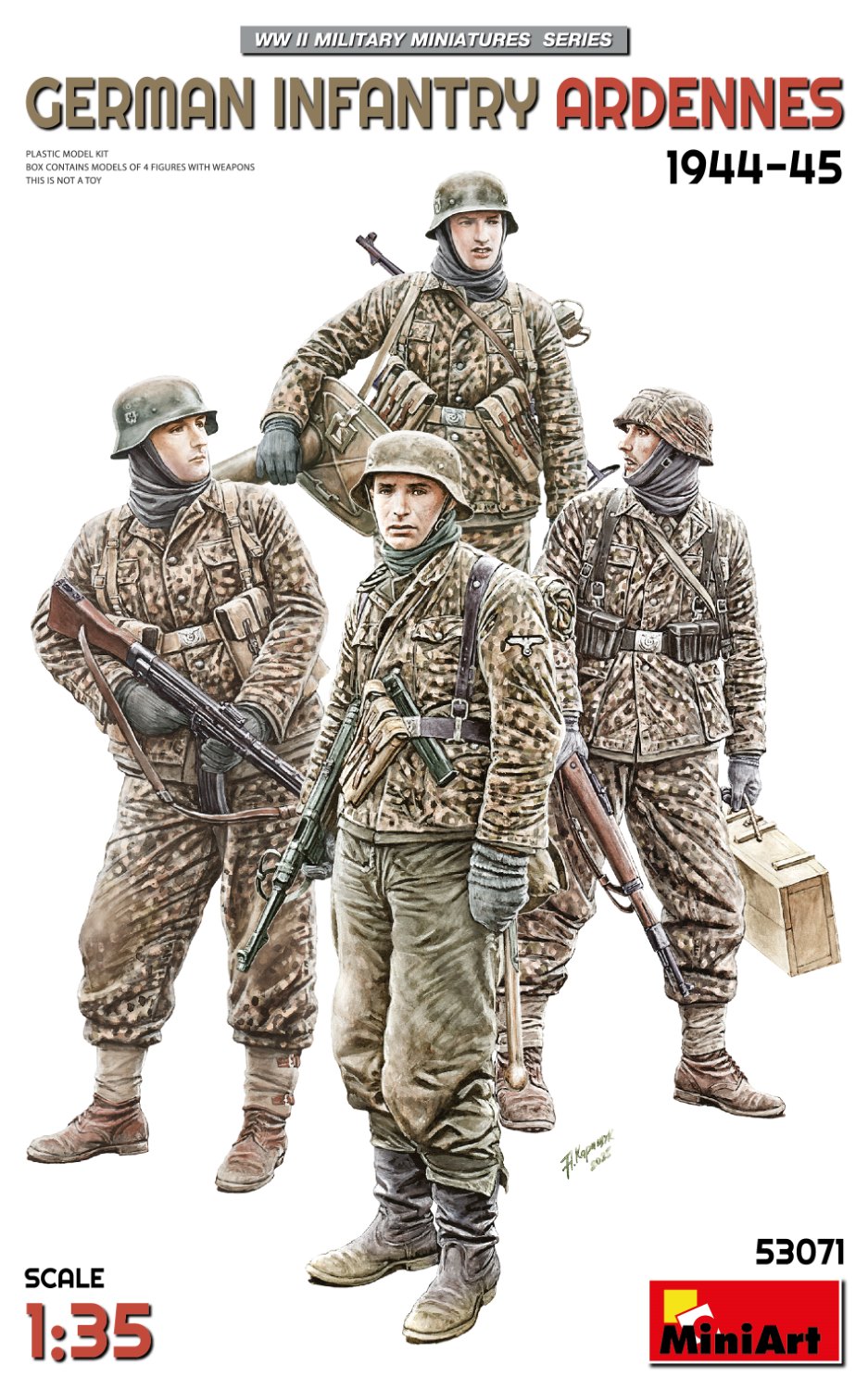 MiniArt German Infantry Ardennes 1944-45 1/35