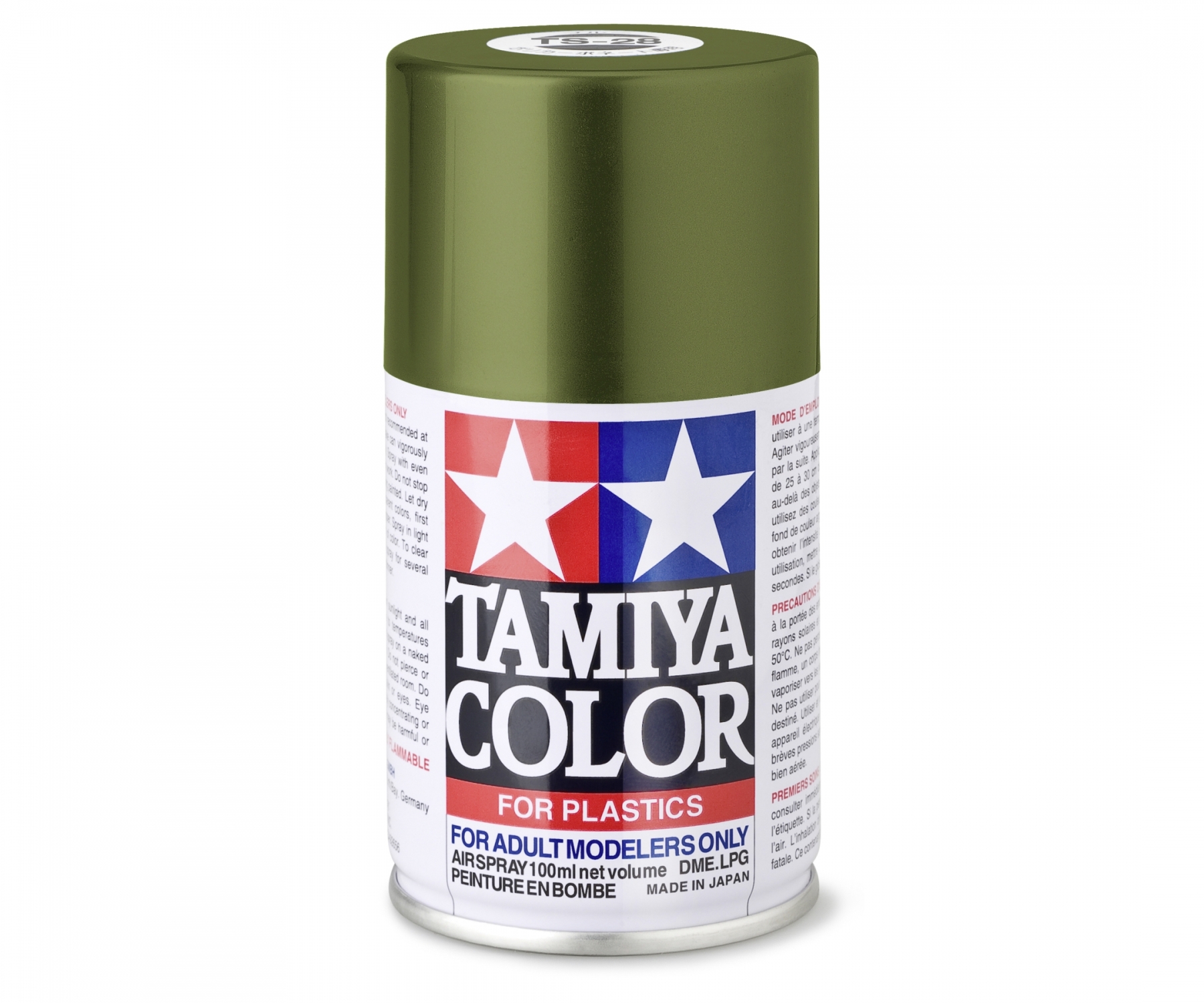 TS28 Spray Olive Drab 2 flat 100ml Tamiya