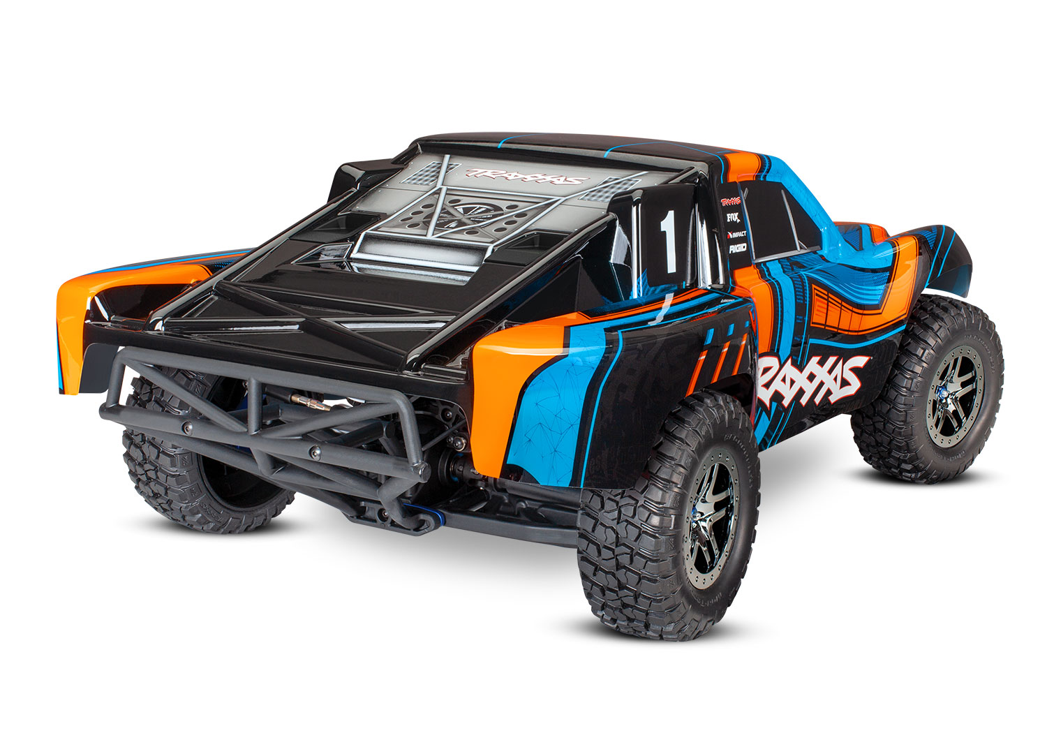 Traxxas Slash 4X4 Ultimate LCG VXL TQi TSM Short course Truck 1/10 Orange