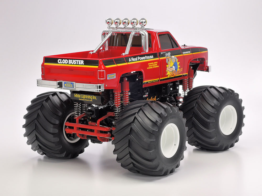 Tamiya Super Clod Buster (2026) Monster Truck 4-Wheel Steering & 4WD Kit 1/10