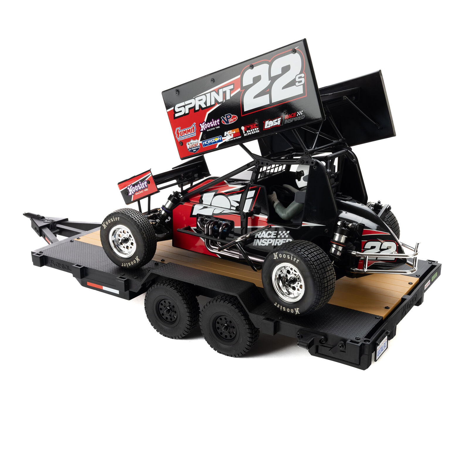 Axial SCX10 Flat Bed Vehicle Trailer 1/10