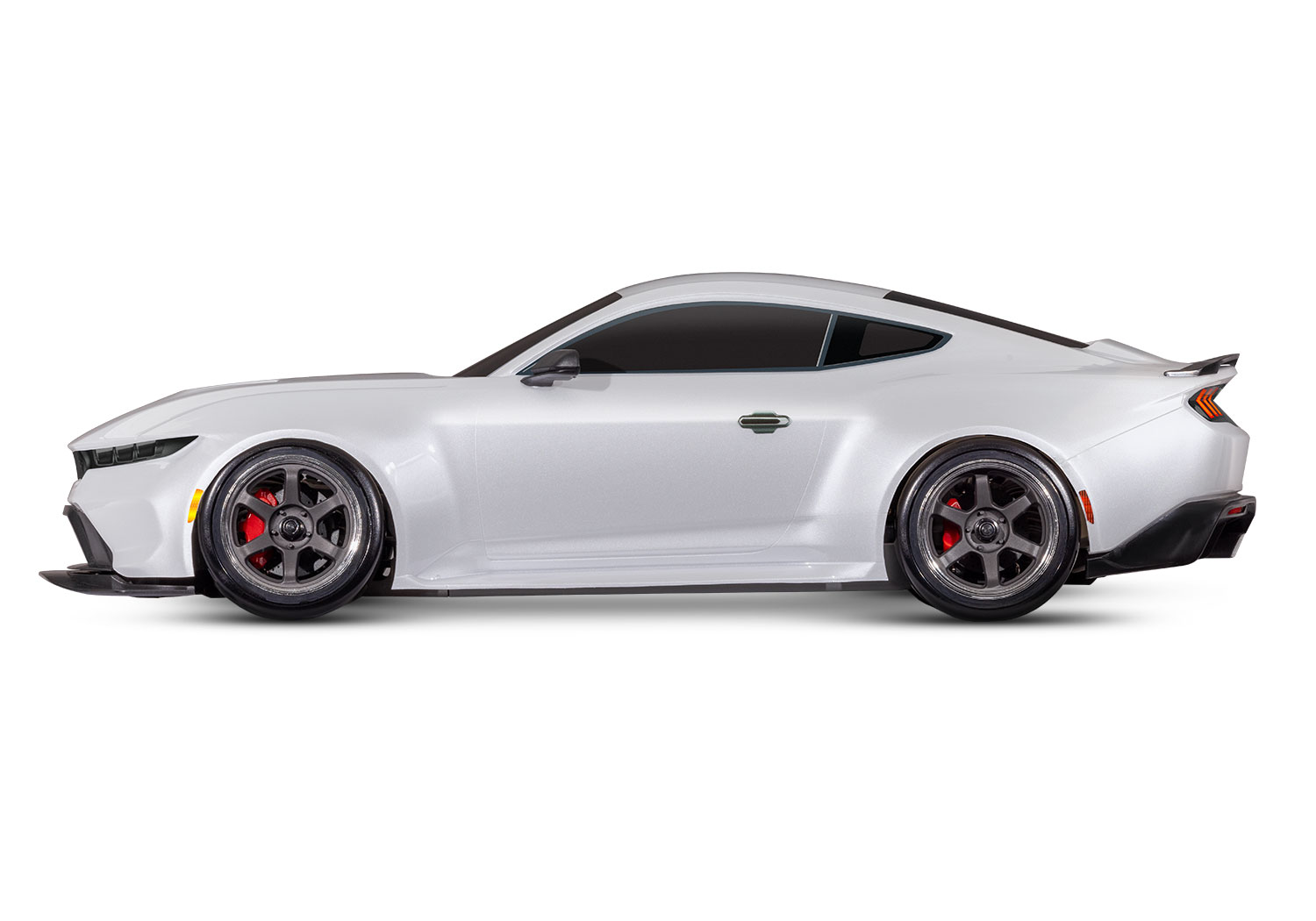 Traxxas 4-TEC 2024 Ford Mustang RWD Drift Car RTR 1/10 White Summer Sale
