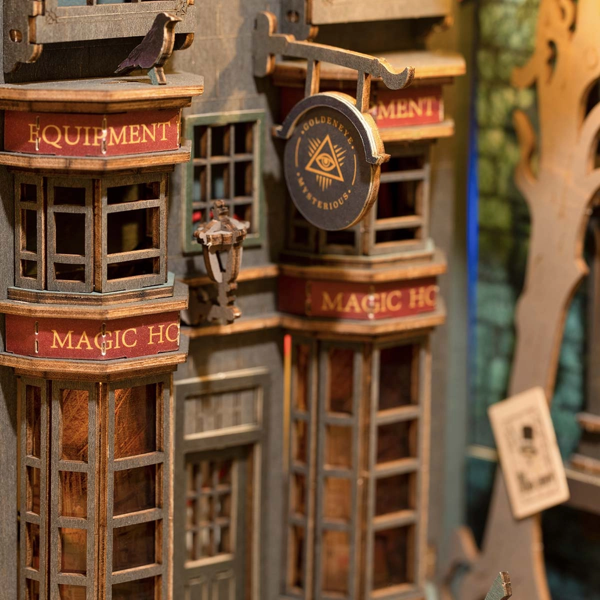 Rolife Book Nook & Wonderland Magic House