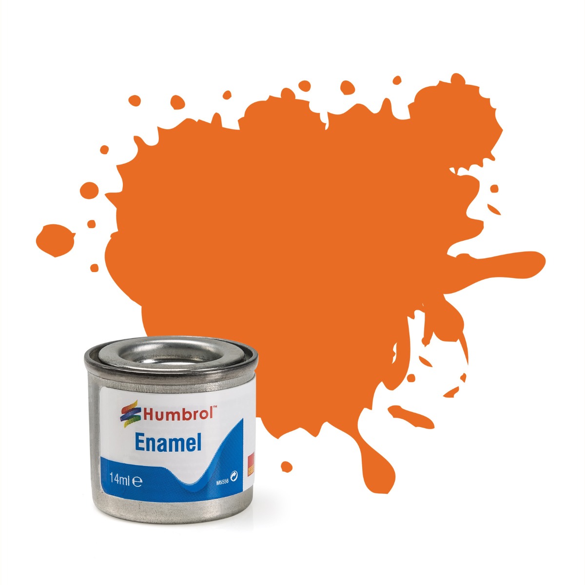 18 Orange enamel brillant 14ml Humbrol
