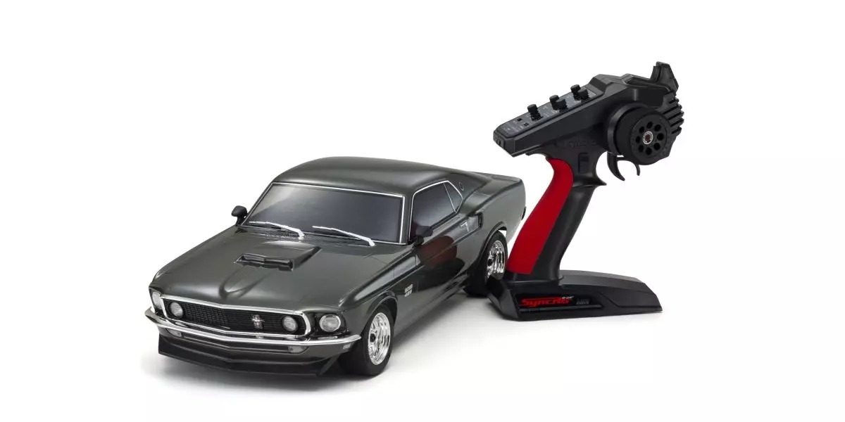 Kyosho Fazer MK2 (L) Ford Mustang Boss 429 Black 1969 Readyset 1/10