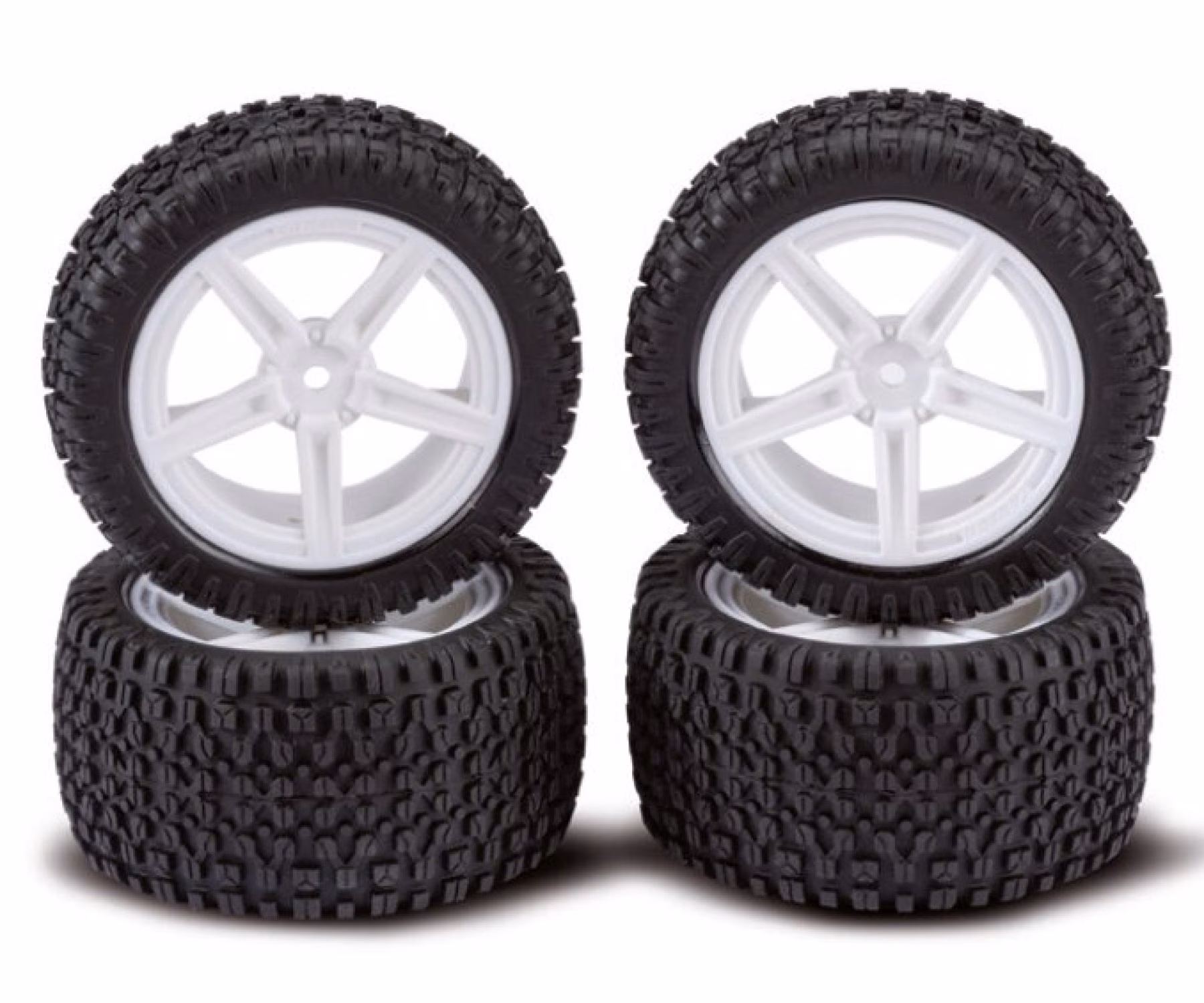 Carson All Terrain Bandenset 2WD/4WD 1/10 (4)