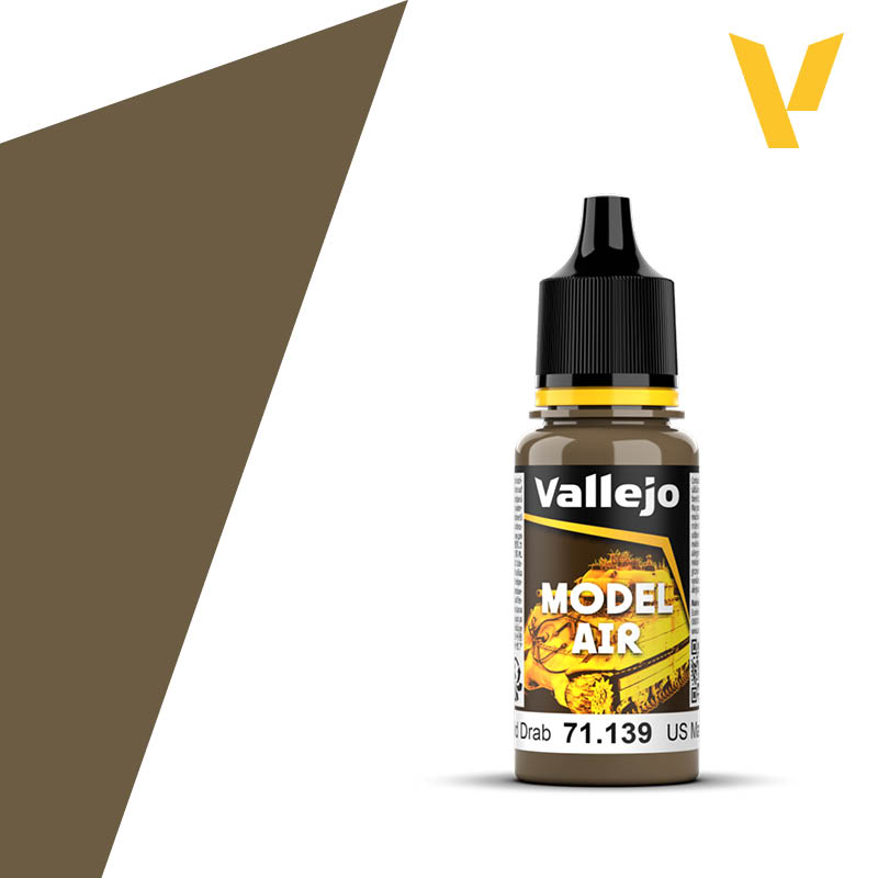 71139 Vallejo US Field Drab Model Air 18ml