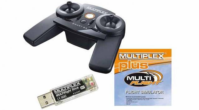 Multiplex MULTIflight PLUS Simulator Set met SMART SX 6 Mode 1 & 3