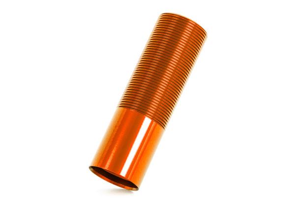 Traxxas Body GT-Maxx shock (aluminum orange-anodized) (long) (1)