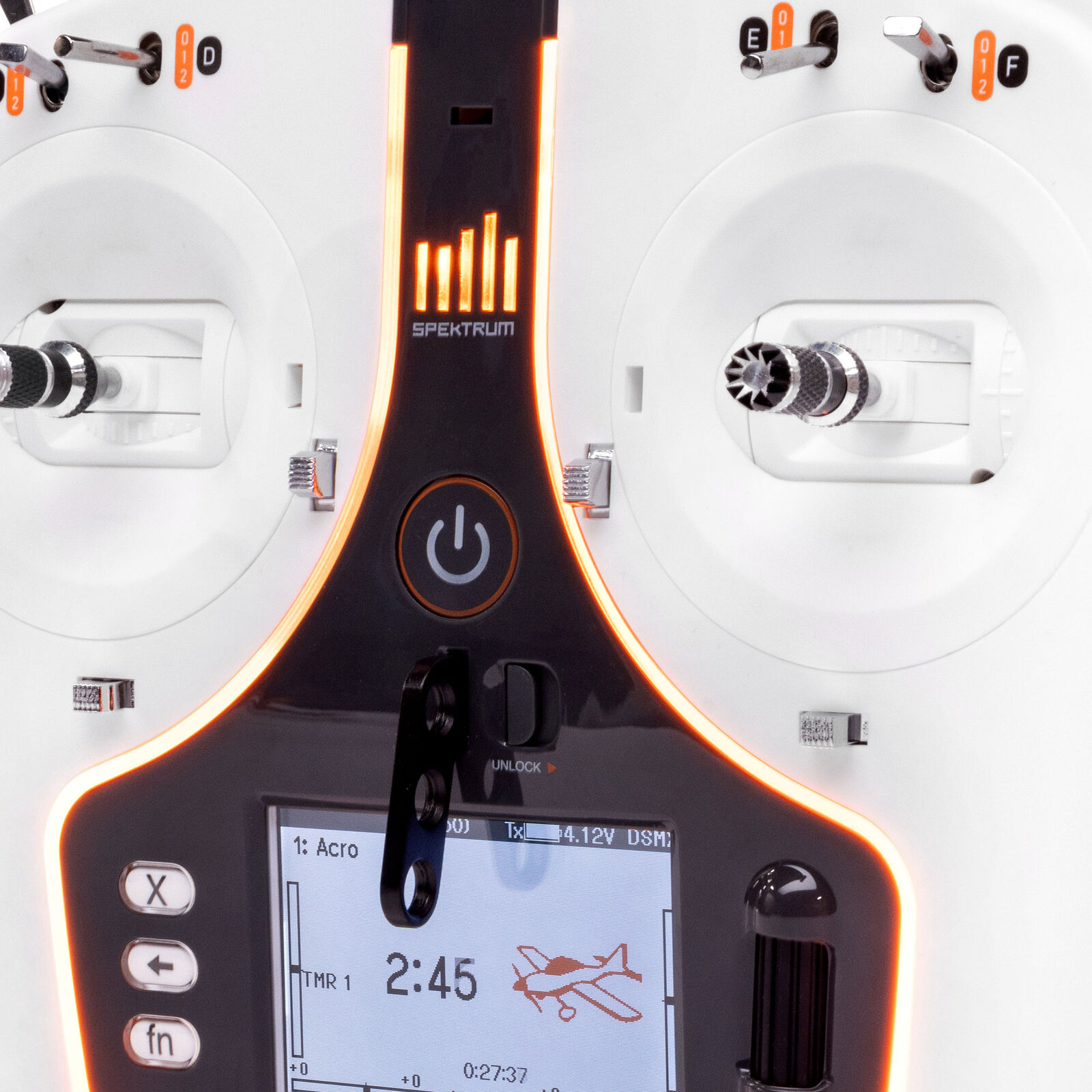 Spektrum NX7e+ White Edition 14-Channel DSMX Transmitter Only